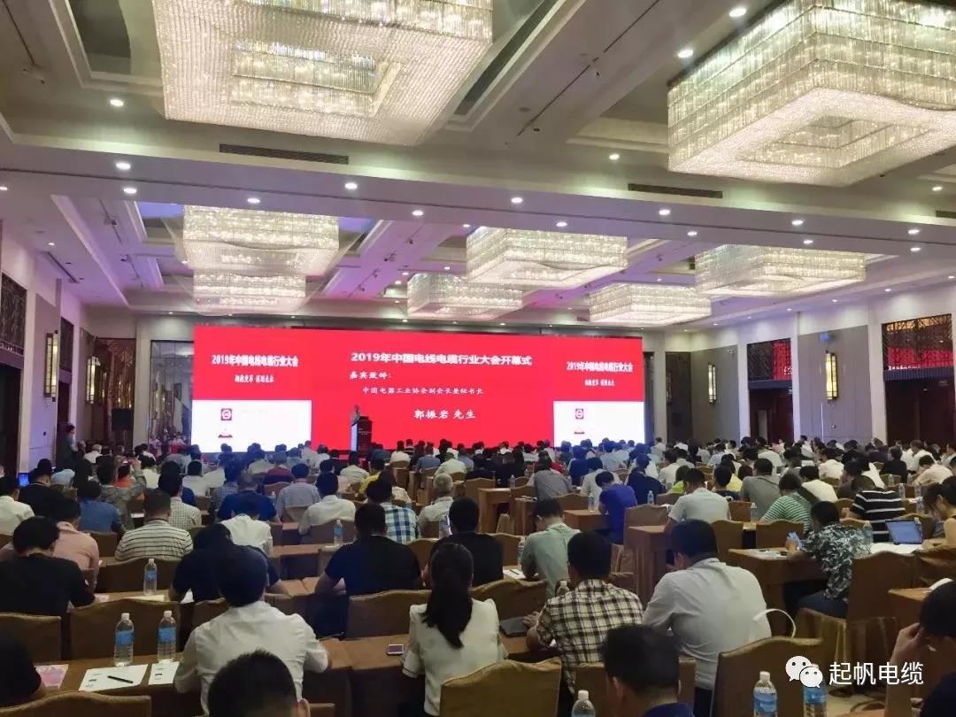 起帆電纜再次蟬聯“2019中國線纜行業最具競爭力企業20強”